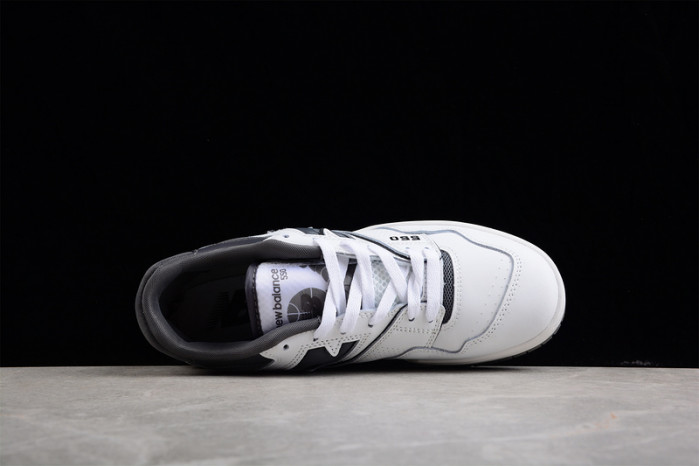 new balance 550 white grey dark grey