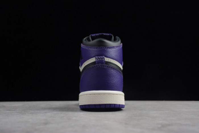 AIR JORDAN 1 RETRO HIGH COURT PURPLE Kids-555088-501
