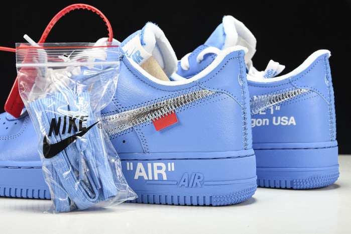 nike air force 1 low fw mca university blue ci1173-400