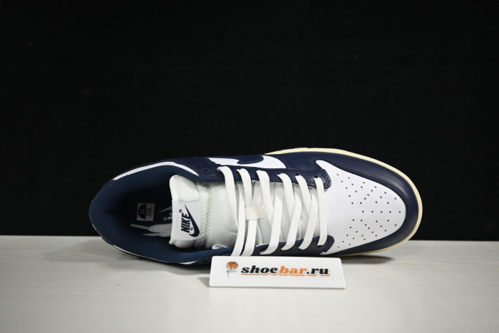 nike dunk low vintage navy - dd1503-115