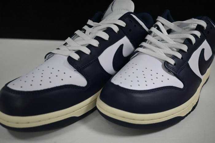 nike dunk low vintage navy - dd1503-115