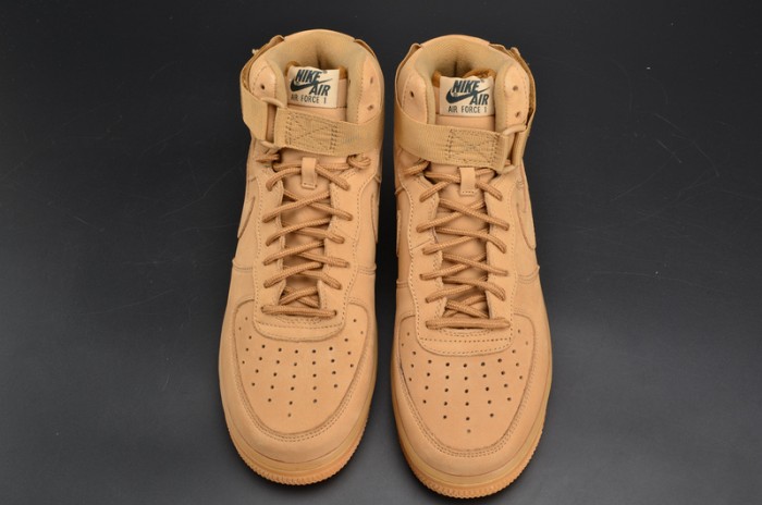 nike air force 1 high “flax” 882096-200