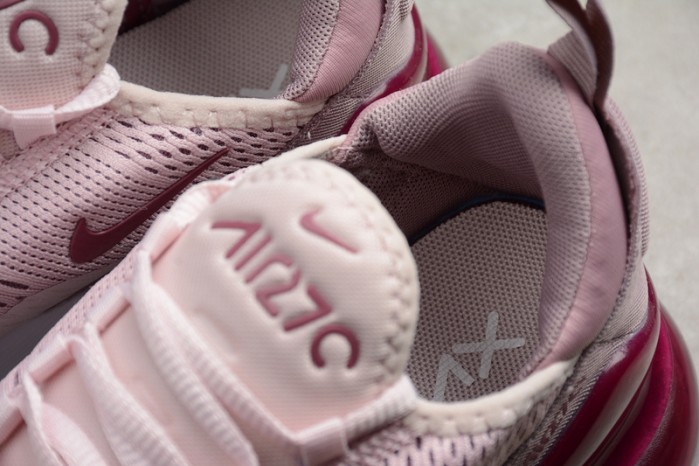 Nike Air Max 270 Barely Rose Pink White Women AH6789-601
