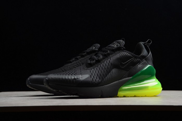Nike Air Max 270 Black Volt Green Neon mens AH8050-011