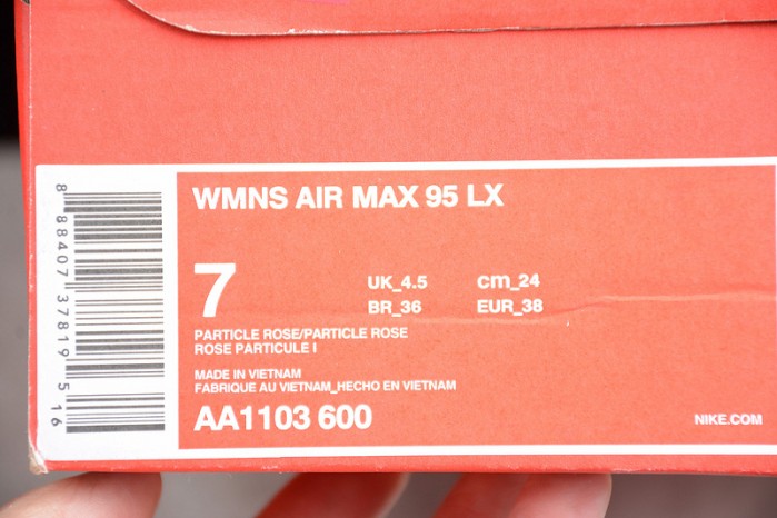 nike air max 95 deluxe “particle rose” particle rose aa1103-600