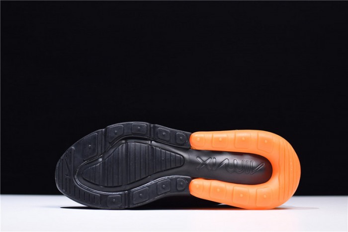 NIKE mens AIR MAX 270 “Tonal Orange” black AH8050-008