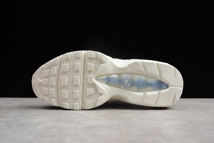 nike air max 95 tt "pull tab" white/ gym blue - gym red aj1844-101