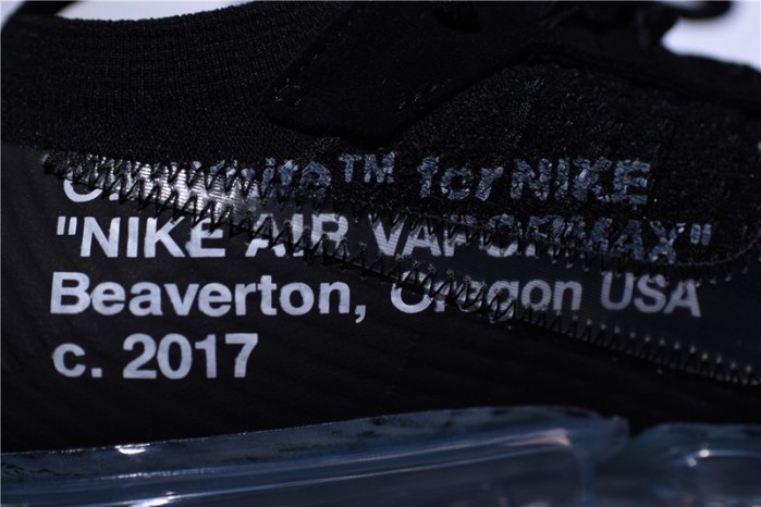 fw x nike air vapormax fk black aa3831-002