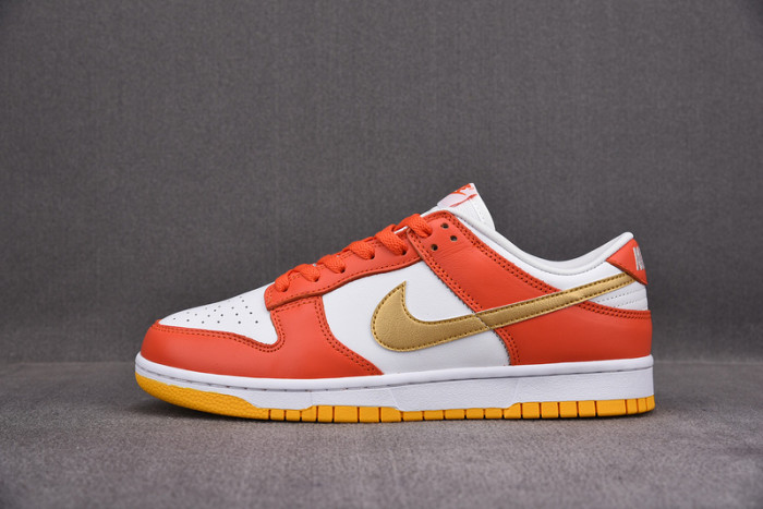 nike dunk low golden orange - dq4690-800
