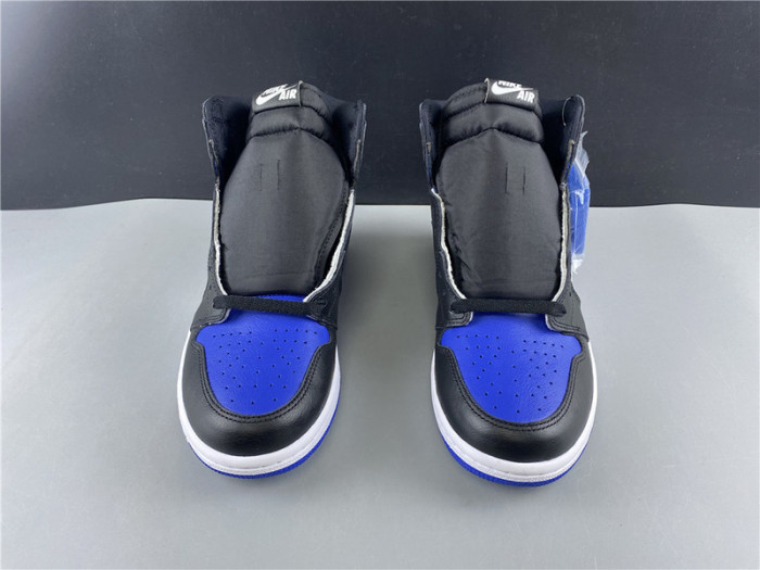 air jordan 1 retro high black game royal 555088-041‎