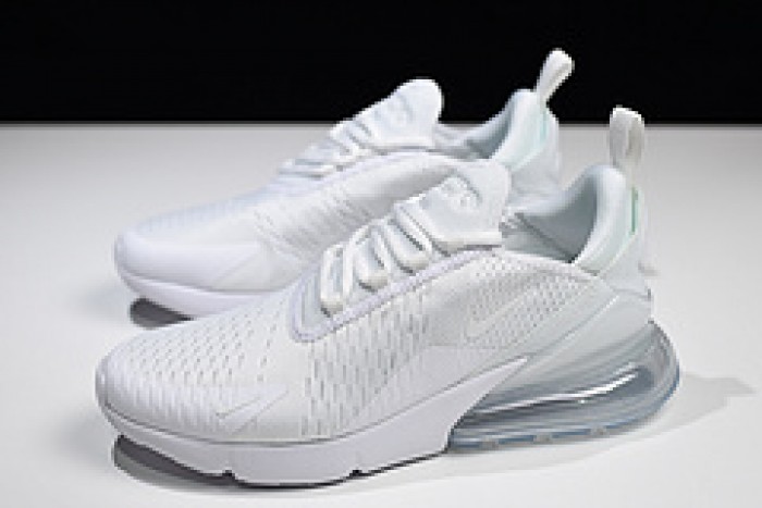 Nike womens Air Max 270 Triple White AH6789 102