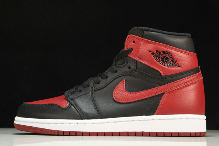 air jordan 1 retro bred "banned" (2016) 555088-001