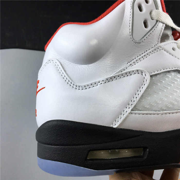 air jordan 5 retro fire red silver tongue (2020) da1911-102