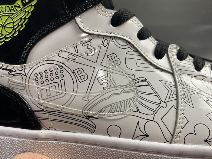 air jordan1 mid aj1 dc4099-100