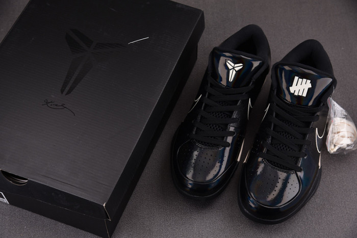 nike kobe 4 protro undefeated black mamba