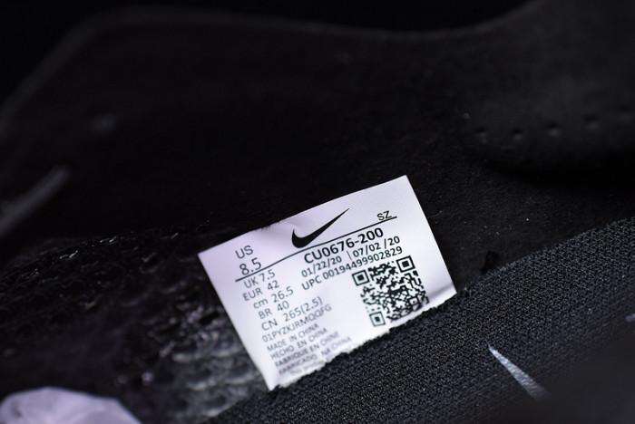 nike zoom mmw 004 triple black dc7442-001