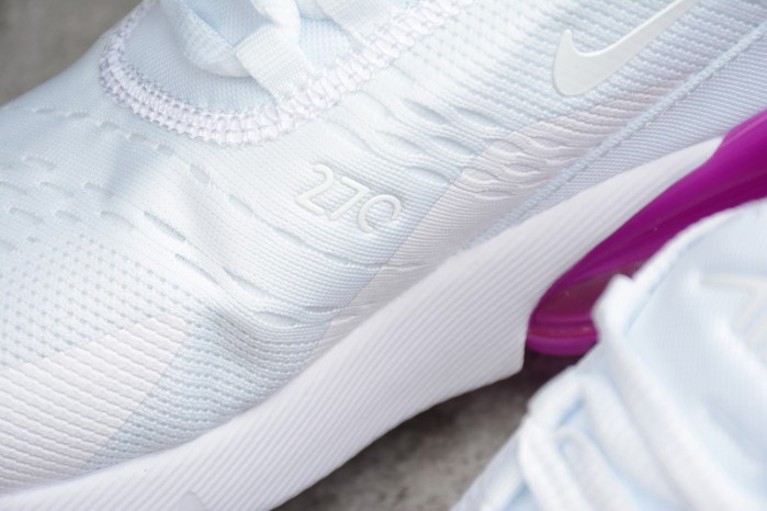 Women’s Nike Air Max 270 Black Purple Running Shoes AH6789-106