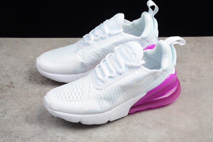Women’s Nike Air Max 270 Black Purple Running Shoes AH6789-106