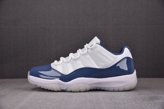 air jordan 11 low diffused blue fv5104-104